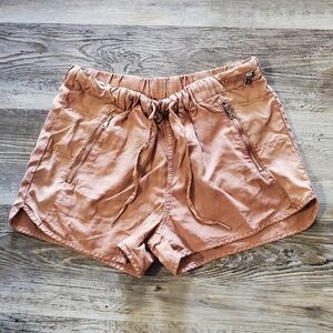 NWT Blank NYC Pull On Linen Shorts Pink XS
